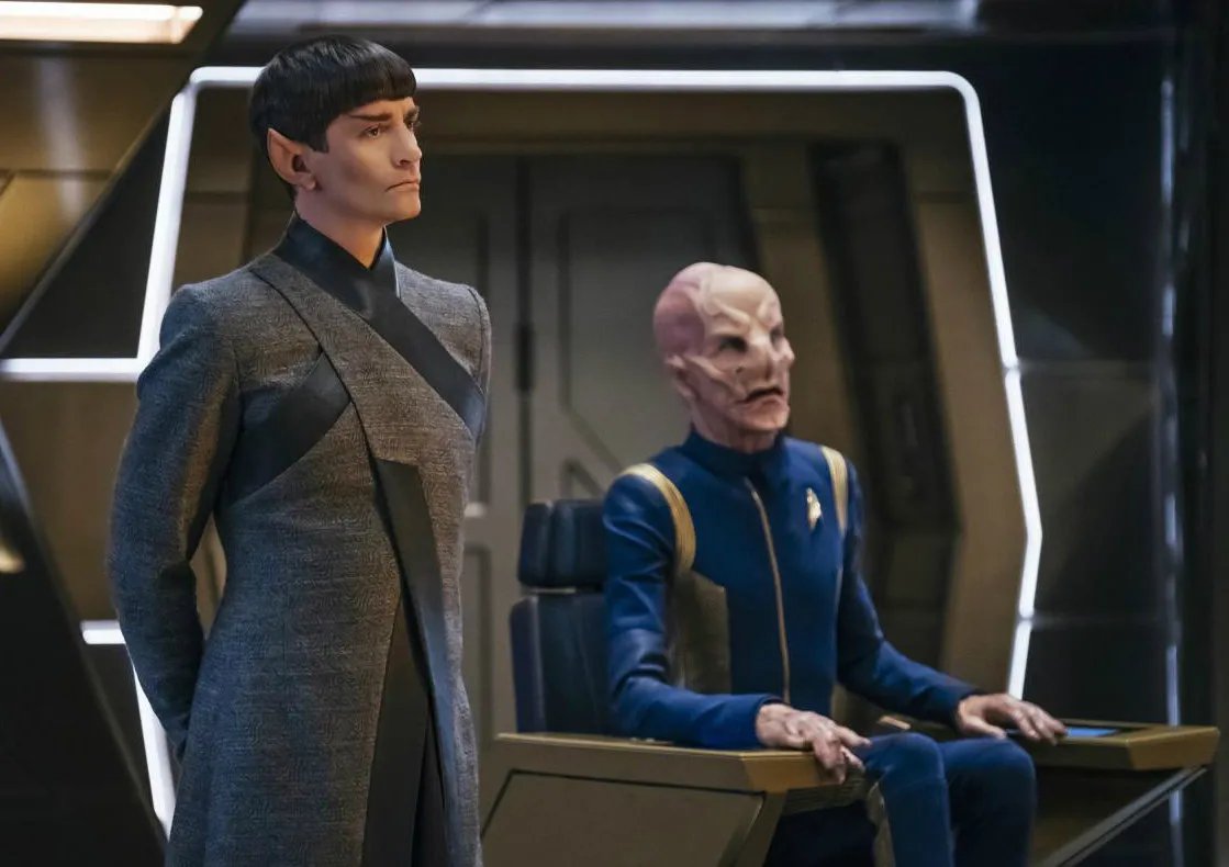 Sarek und Saru in „Star Trek: Discovery“