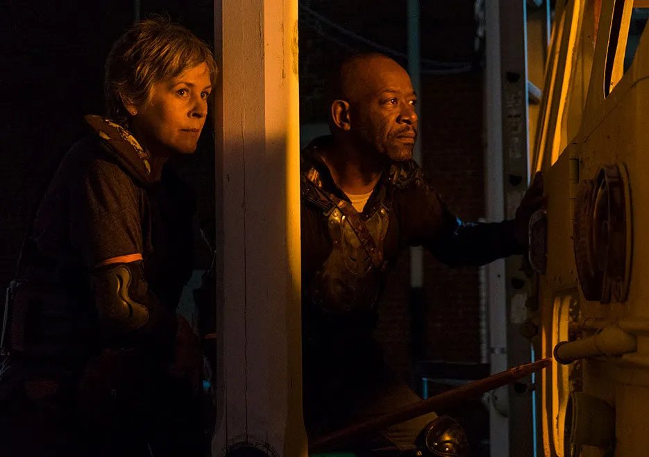 Szenenfoto aus der „The Walking Dead“-Episode „Honor“ (8x09)