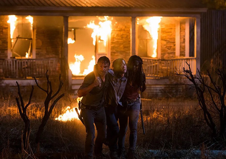 Szenenfoto aus der „The Walking Dead“-Episode „Honor“ (8x09)