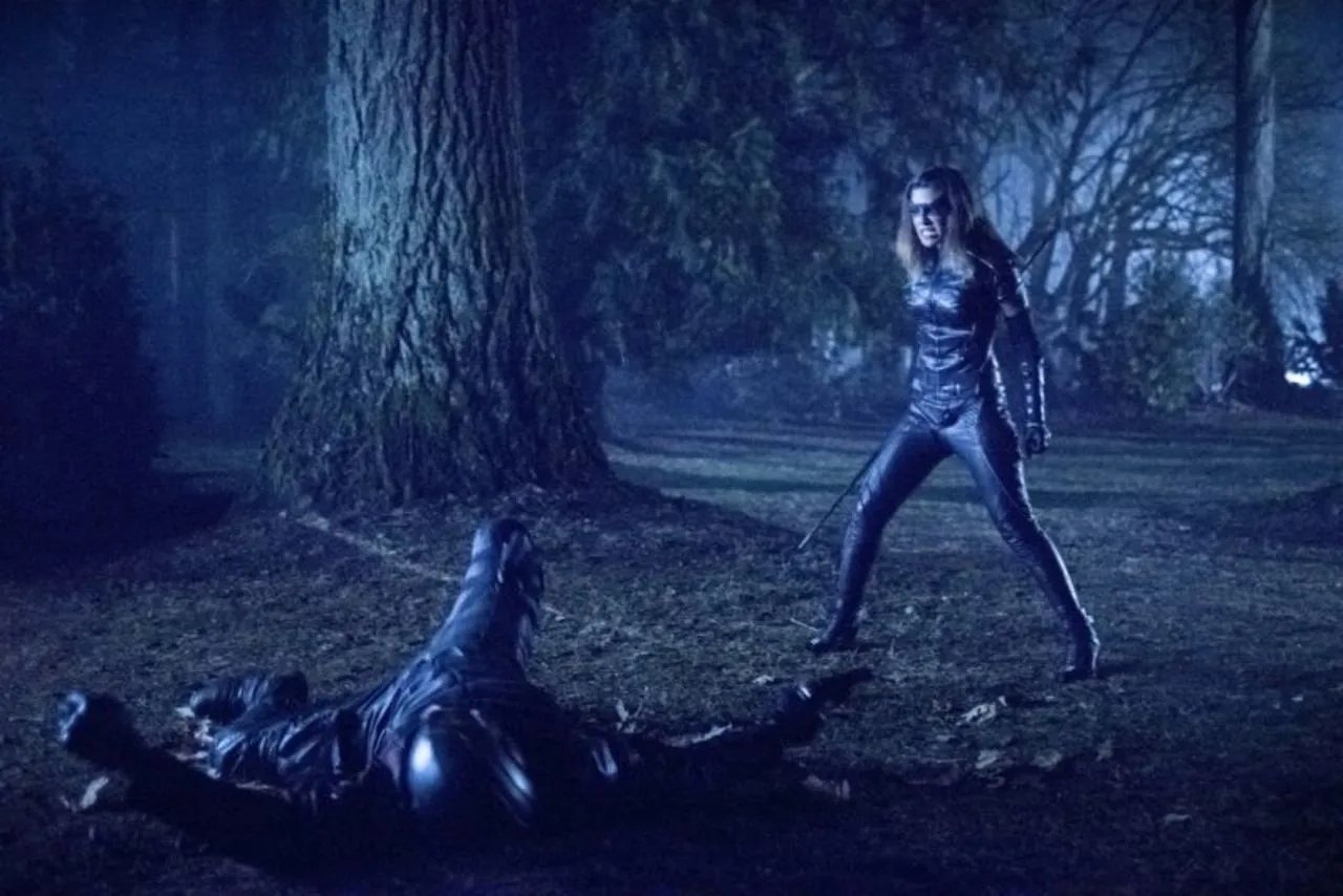 Szenenfoto aus der „Arrow“-Folge „Collision Course“