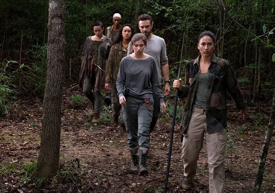 Szenenfoto aus der „The Walking Dead“-Episode „The Lost and the Plunderers“ (8x09)