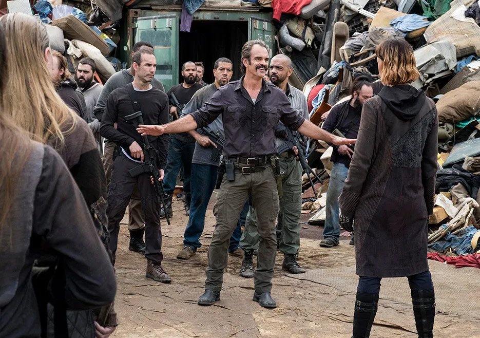 Szenenfoto aus der „The Walking Dead“-Episode „The Lost and the Plunderers“ (8x09)