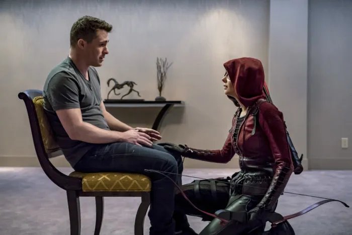 Szenenfoto aus der „Arrow“-Episode „Doppelganger“