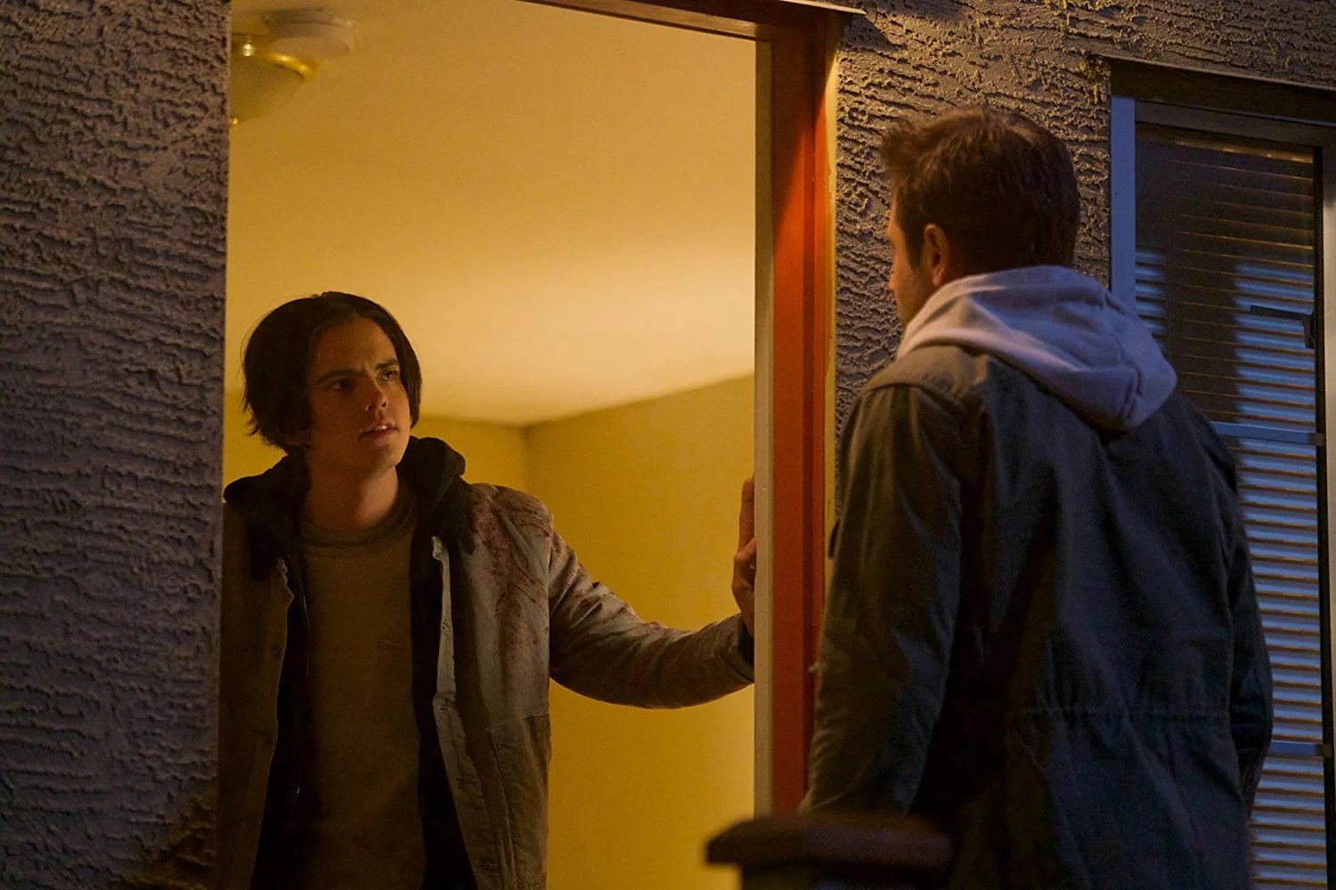 Miles Robinson und David Duchovny in „Akte X“