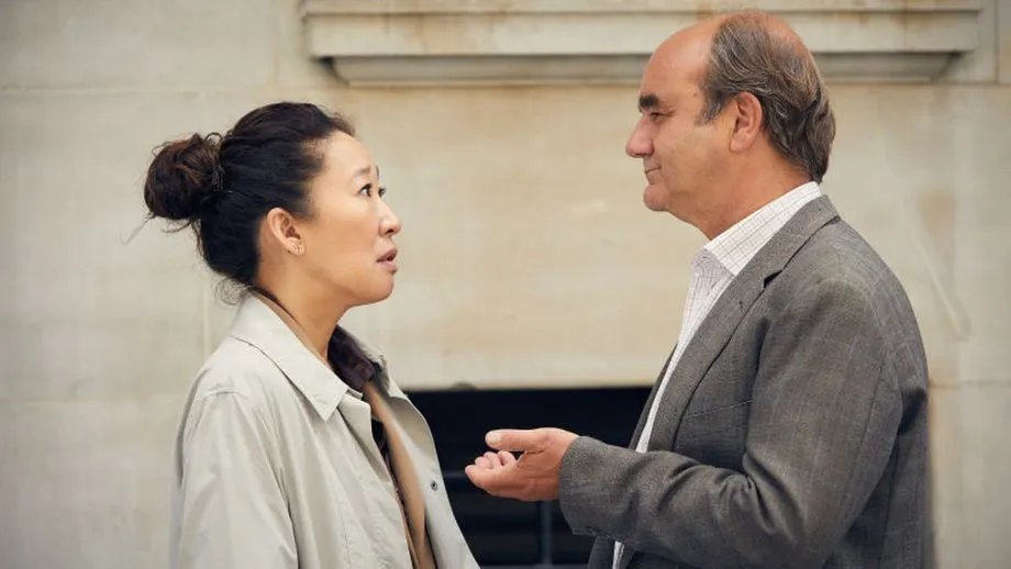 Eve (Sandra Oh) und Bill (David Haig) sind gleichermaßen angeödet von ihrem Job.