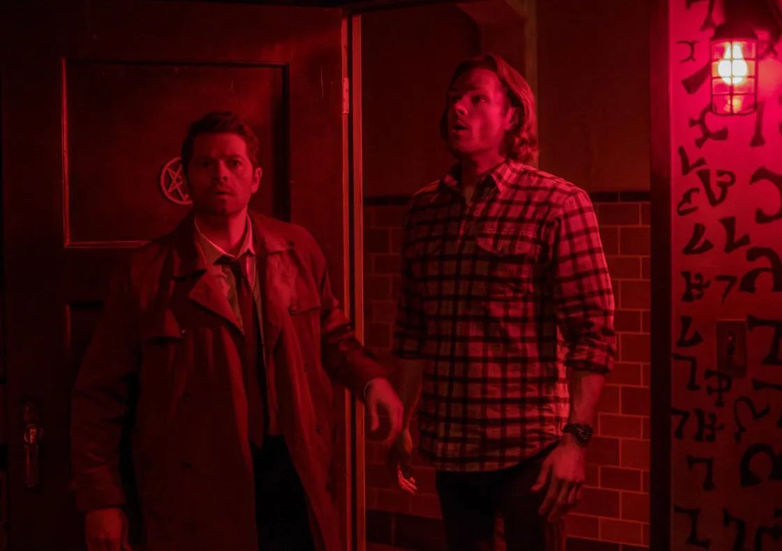 Misha Collins und Jared Padalecki in „Supernatural“