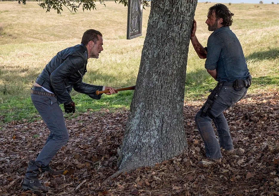 Szenenfoto aus der „The Walking Dead“-Episode „Wrath“ (8x16)