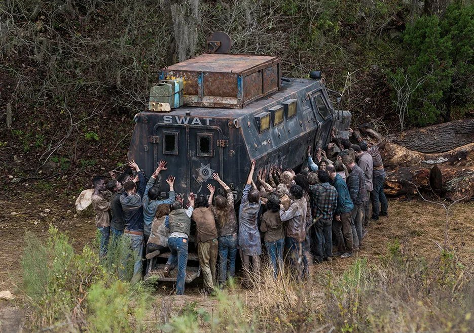 Szenenfoto aus der „Fear the Walking Dead“-Folge „Good Out Here“