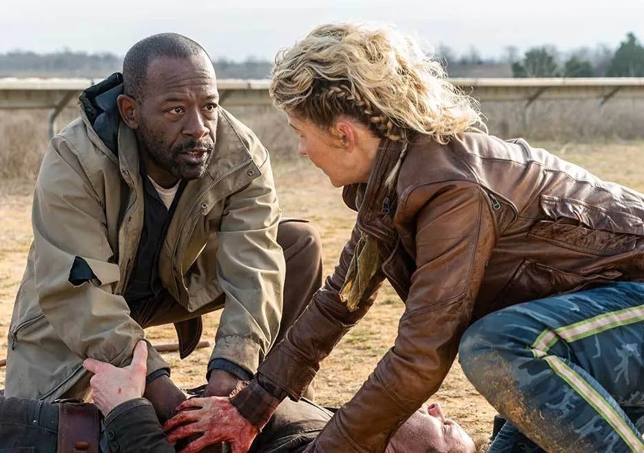 Szenenfoto aus der „Fear the Walking Dead“-Folge „Die falsche Seite“