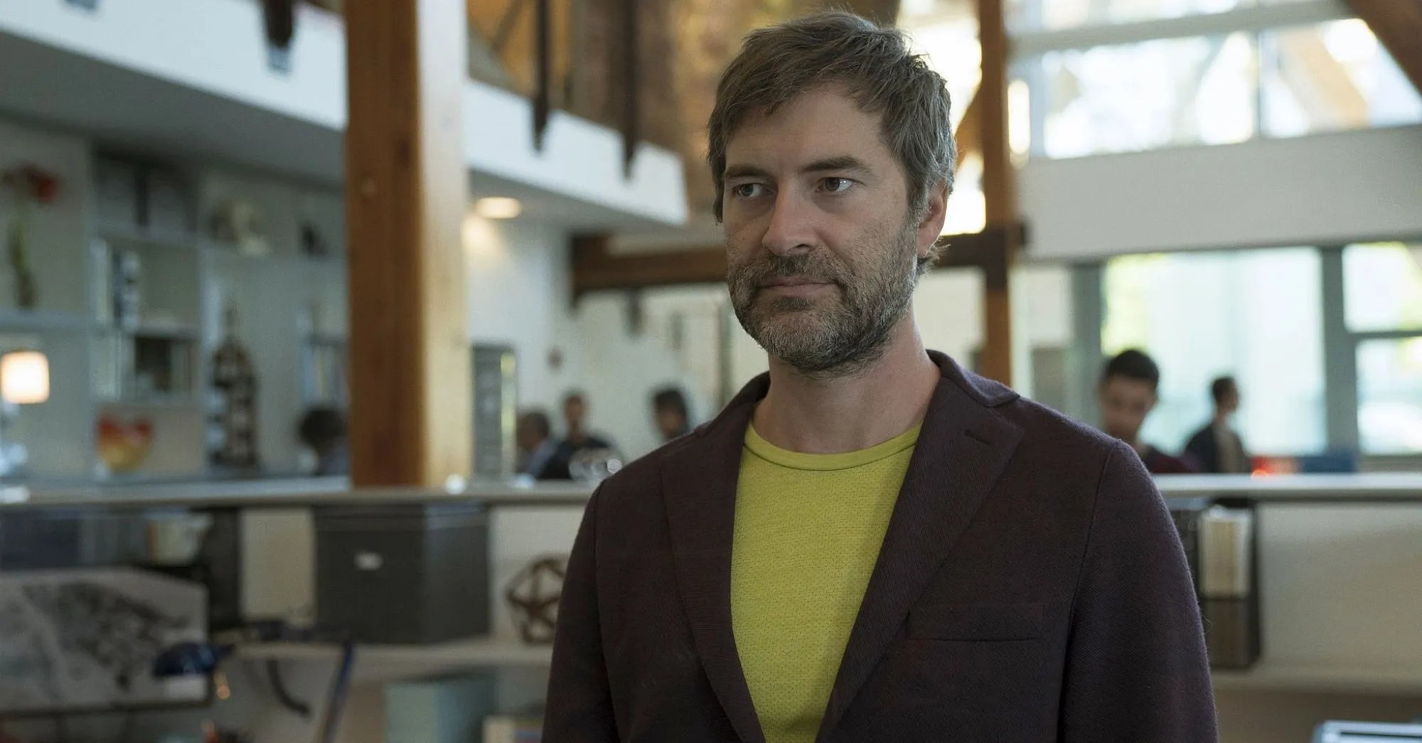 Mark Duplass in der zweiten Staffel von „Goliath“.
