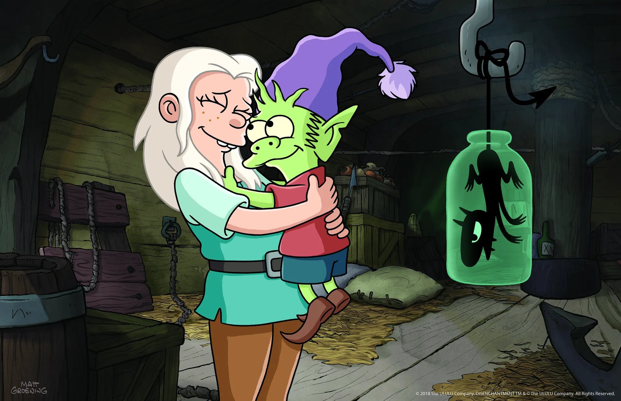 Das Trio aus Disenchantment