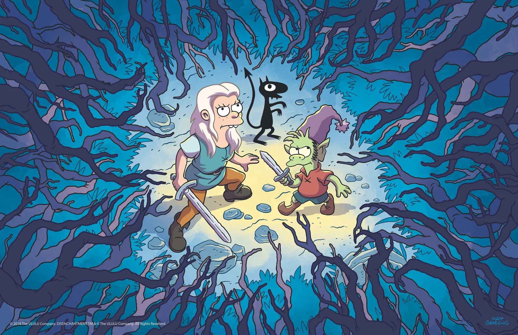 Das Trio aus Disenchantment