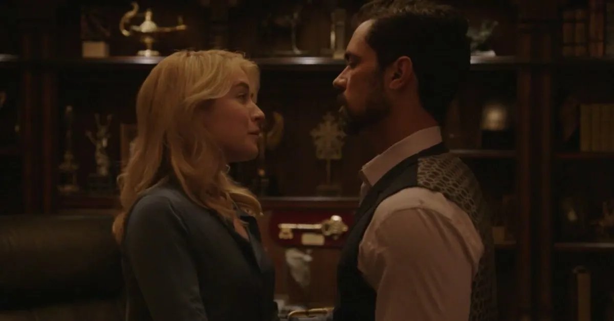 Sarah Bolger und Danny Pino in Mayans MC