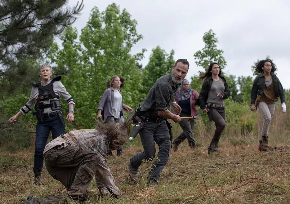 Szenenfoto aus der The-Walking-Dead-Episode Die Brücke