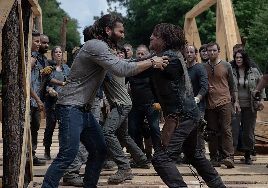 Szenenfoto aus der The-Walking-Dead-Episode Die Brücke