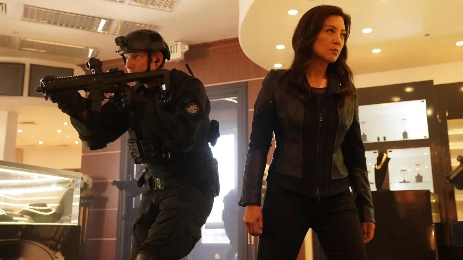 Szenenbild der Marvel%26#039,s Agents of S.H.I.E.L.D.-Episode Window of Opportunity