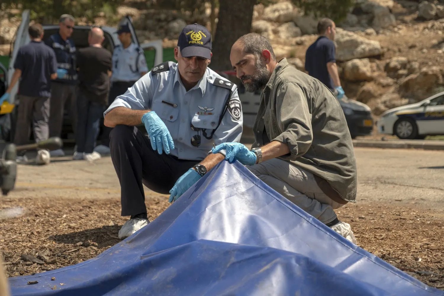 Shabak-Agent Simon (Shlomi Elkabetz) will eine Eskalation der Lage unbedingt verhindern...