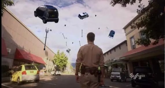 Alles schwebt &copy; SyFy