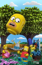 The Simpsons Poster zu Brick like Me