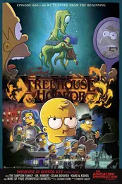 The Simpsons Poster Treehouse of Horror 2019