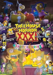 The Simpsons Poster Staffel 32: Treehouse of Horror XXXI