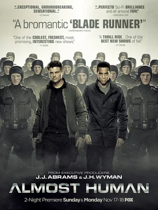 Almost Human Poster zur neuen JJ-Abrams-Serie