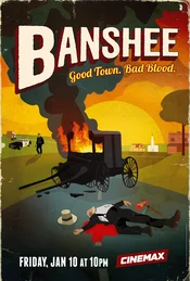 Banshee Poster Staffel 2: Good Town. Bad Blood.