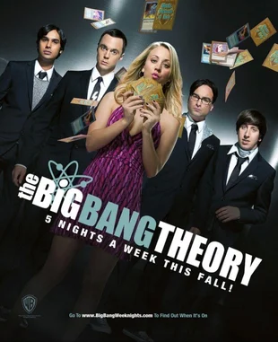 The Big Bang Theory Poster: 5 Nights A Week This Fall!