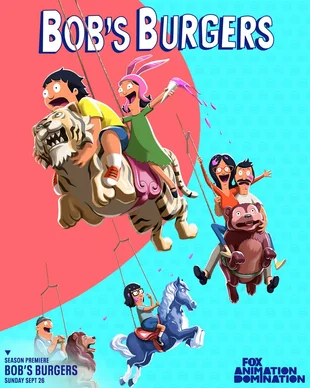 Bob's Burgers Poster Staffel 12