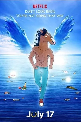 BoJack Horseman Poster zum Start der 2. Staffel