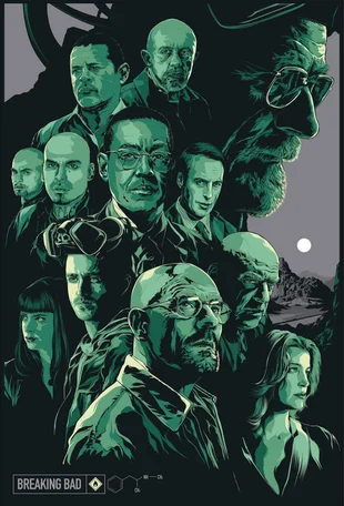 Breaking Bad - 3. Poster zur Serie