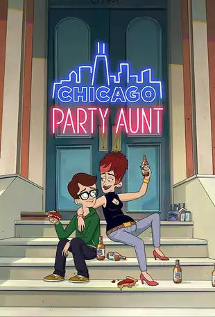 Chicago Party Aunt Poster
