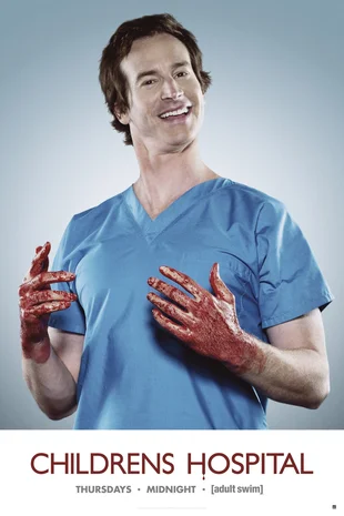 Childrens Hospital Poster: Rob Huebel