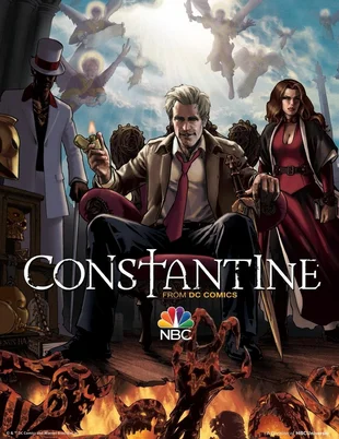 Constantine Comic-Poster