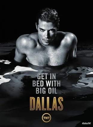 Dallas (2012) Poster mit Josh Henderson