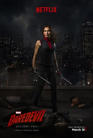 Daredevil Poster Staffel 2 Elektra