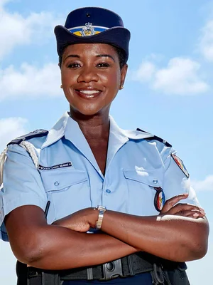 Trainee Officer Darlene Curtis