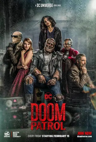 Doom Patrol Poster mit dem Team