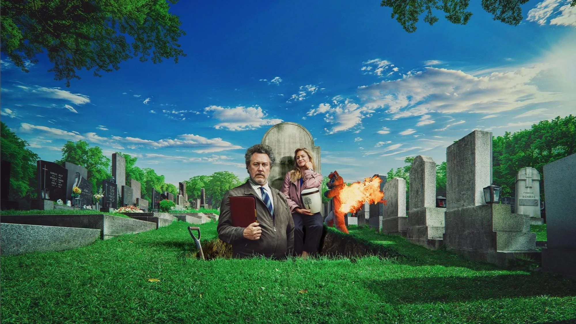Drunter und Drüber - Chaos auf dem Friedhof - Episodenguide & Streams zur Serie