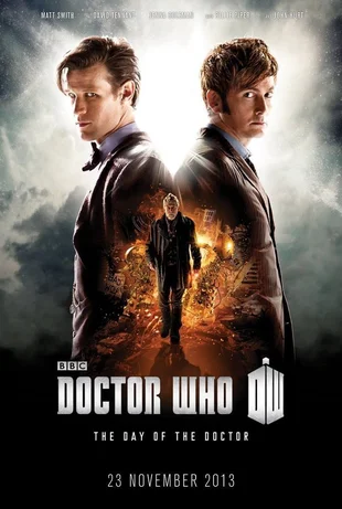 Doctor Who Poster zum Jubiläum