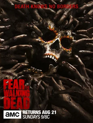 Fear the Walking Dead Poster zur Rückkehr der 2. Staffel