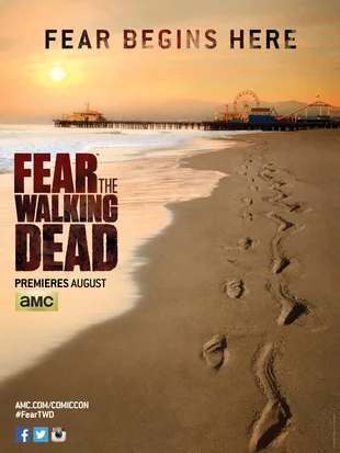 Fear the Walking Dead Comic-Con-Poster zum Serienstart