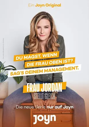 Frau Jordan stellt gleich Poster Staffel 1