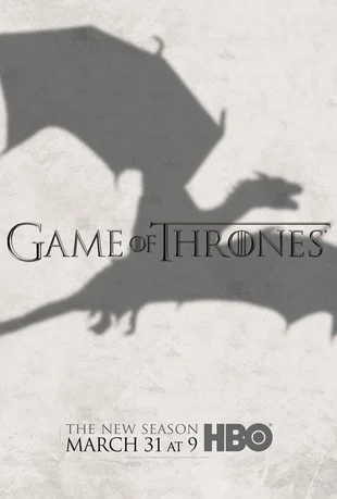 Game of Thrones Poster Dragons