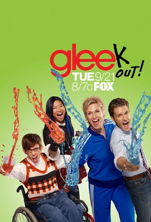 Glee Poster Staffel 2: Gleek out!