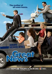 Great News Poster Staffel 2: The mother of all news teams