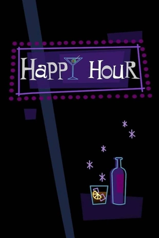 Happy Hour Poster