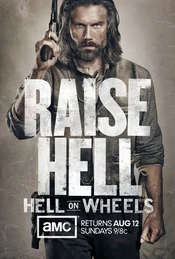 Hell on Wheels Poster Staffel 2