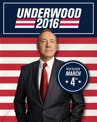 House of Cards Poster zur 4. Staffel