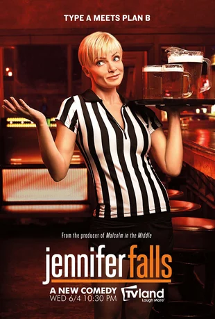 Jennifer Falls Poster Staffel 1: Jaime Pressly - Type A Meets Plan B